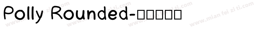 Polly Rounded字体转换
